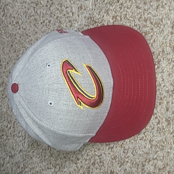 New Era Cleavland Cavaliers Fitted Hat 7 1/4 - Picture 2 of 5
